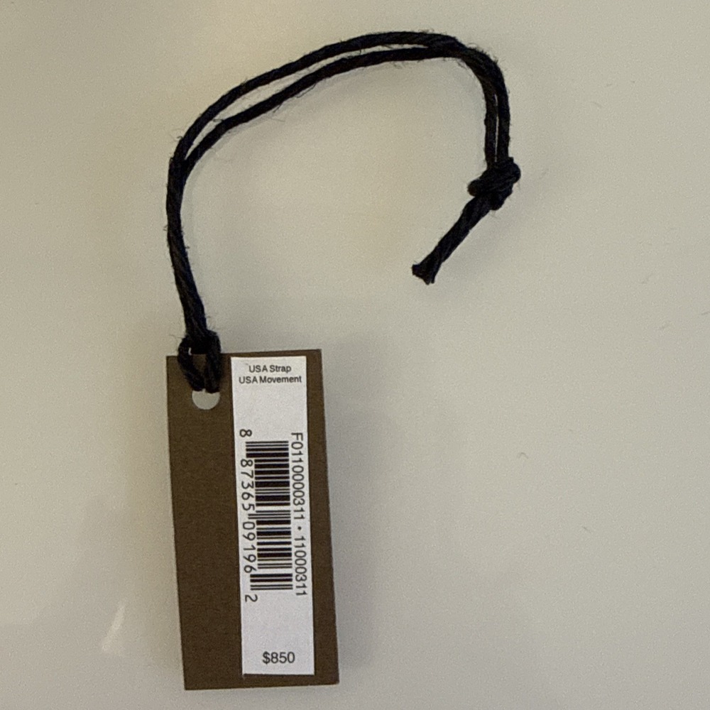 Filson Mackinaw Argonite 5030 Quartz Chronograph 43mm Stainless Steel Watch NIB - Picture 3 of 9